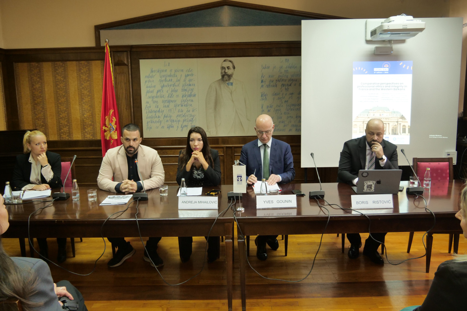 Održana konferencija - Komparativne perspektive profesionalne etike i integriteta u Francuskoj i na Zapadnom Balkanu