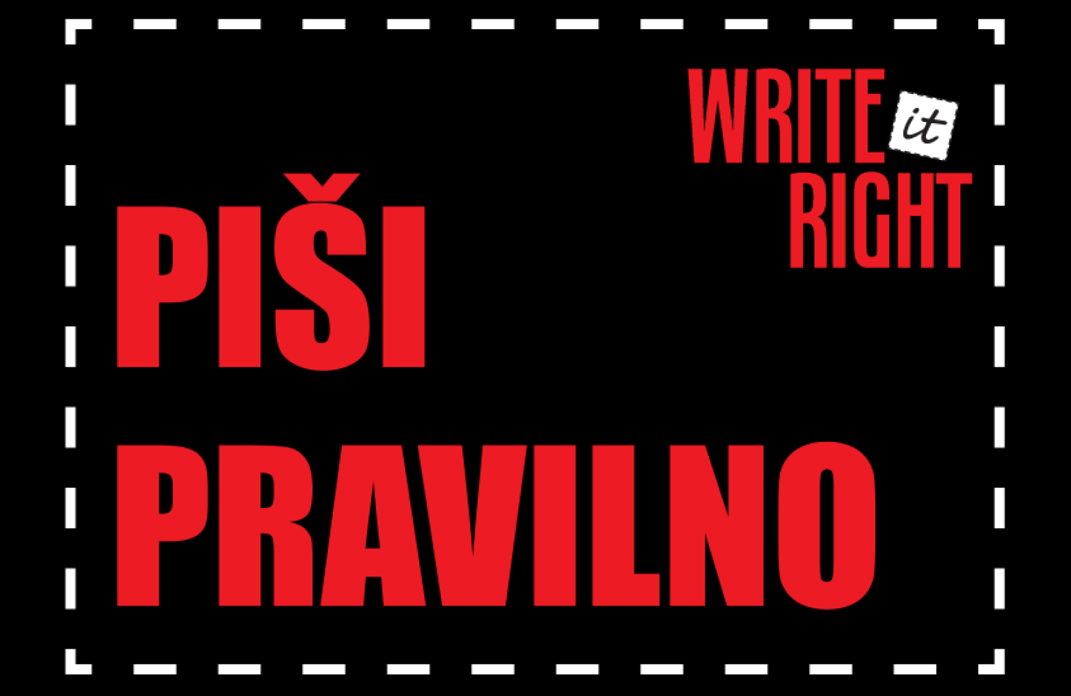 Piši pravilno